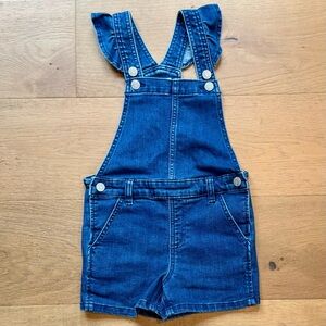 Epic Threads Shorts Overalls Denim Ruffled Girls 5